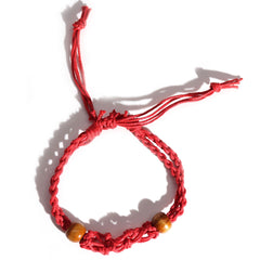 Gemstone Bracelet Cord - Red product image 3