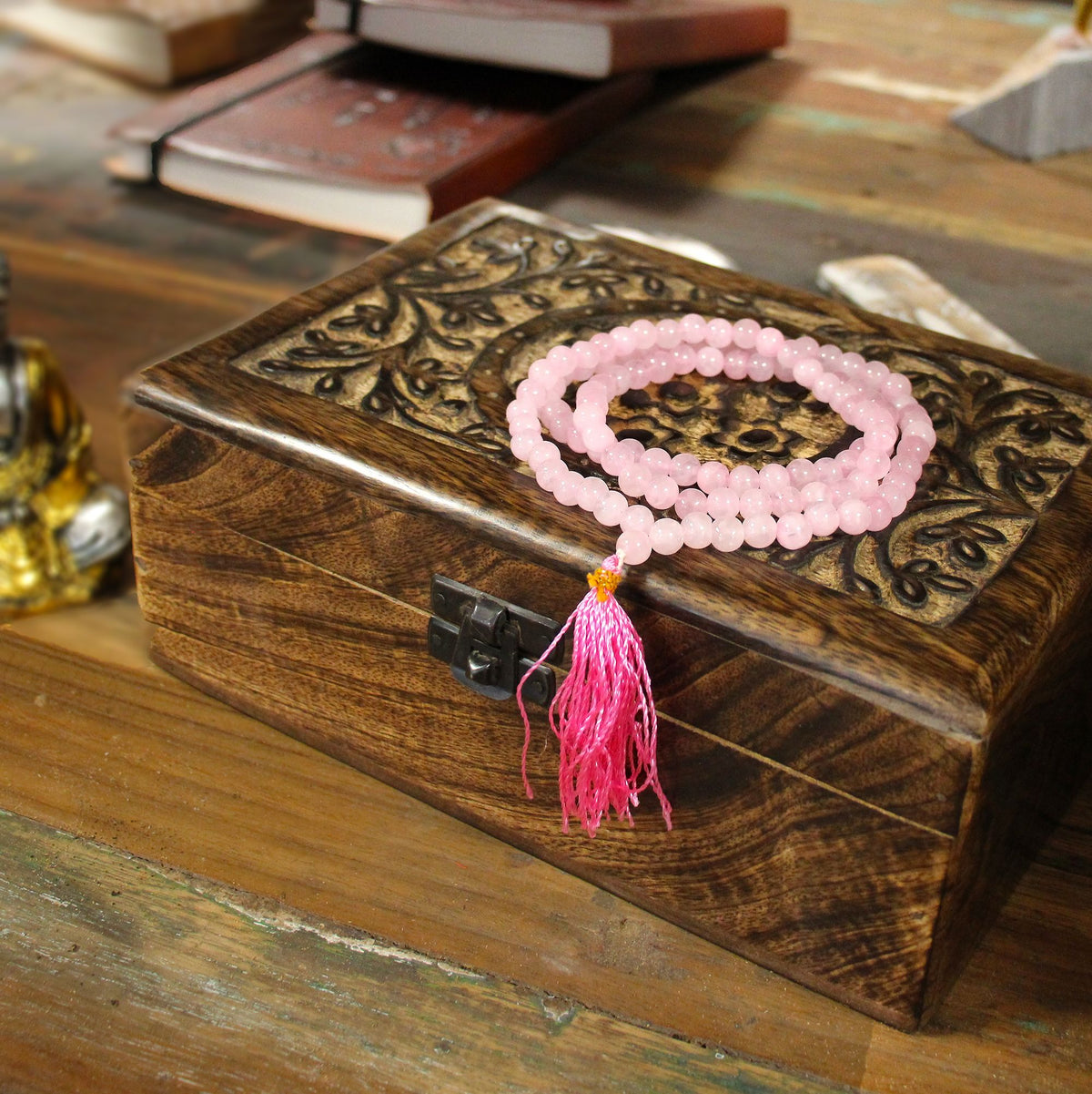 108 Bead Mala - Rose Quartz - product image 5