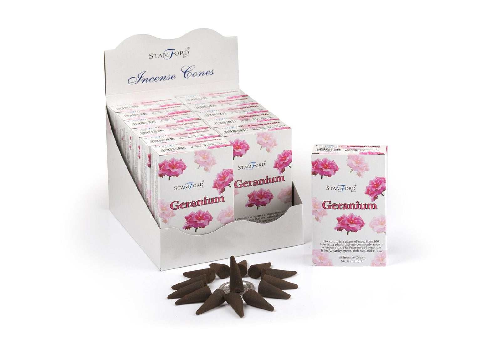 Geranium Incense Cones product image