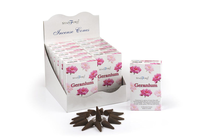 Geranium Incense Cones product image
