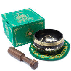 Green Tara Singing Bowl Set 10cm (min 380gm) product image 9