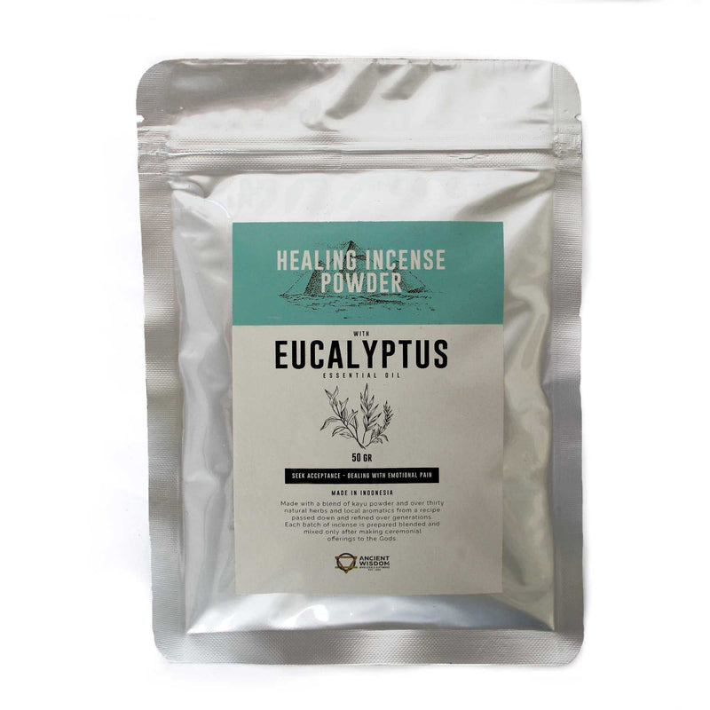 Healing Incense Powder - Eucalyptus 50gm product image
