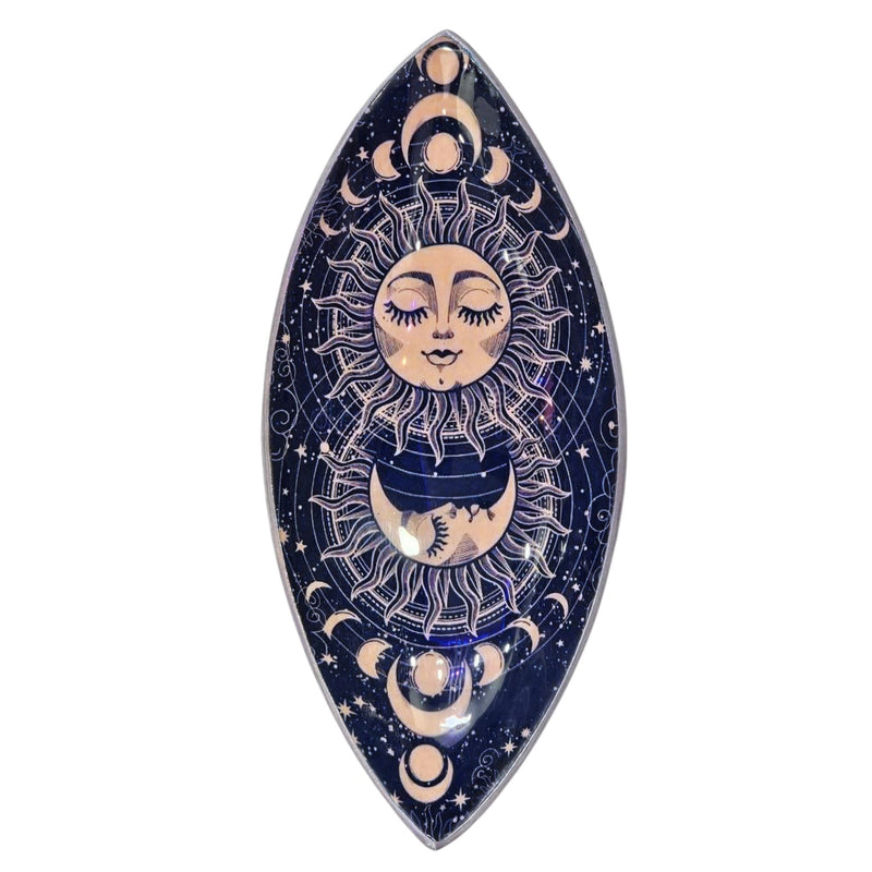Enamel Incense Bowl - Aluminum - Pink Sun & Moon product image