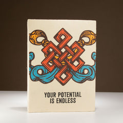 Lokta Inspiration Notebook – Your Potential – Large (21x15cm) – 45 Leaves – Includes Bookmark product image 4