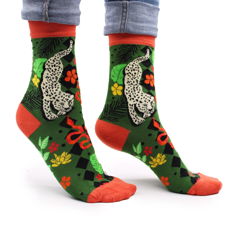 Hop Hare Bamboo Socks S/M - Bali Jungle product image
