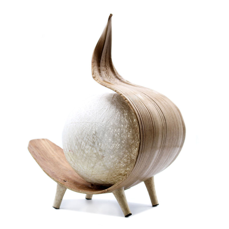 Natural Coconut Lamp - Chocolate Twist product image