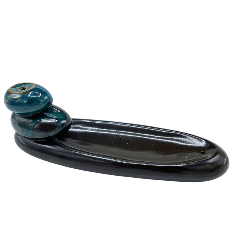 Backflow Incense Burner - Zen Pebbles Classic product image