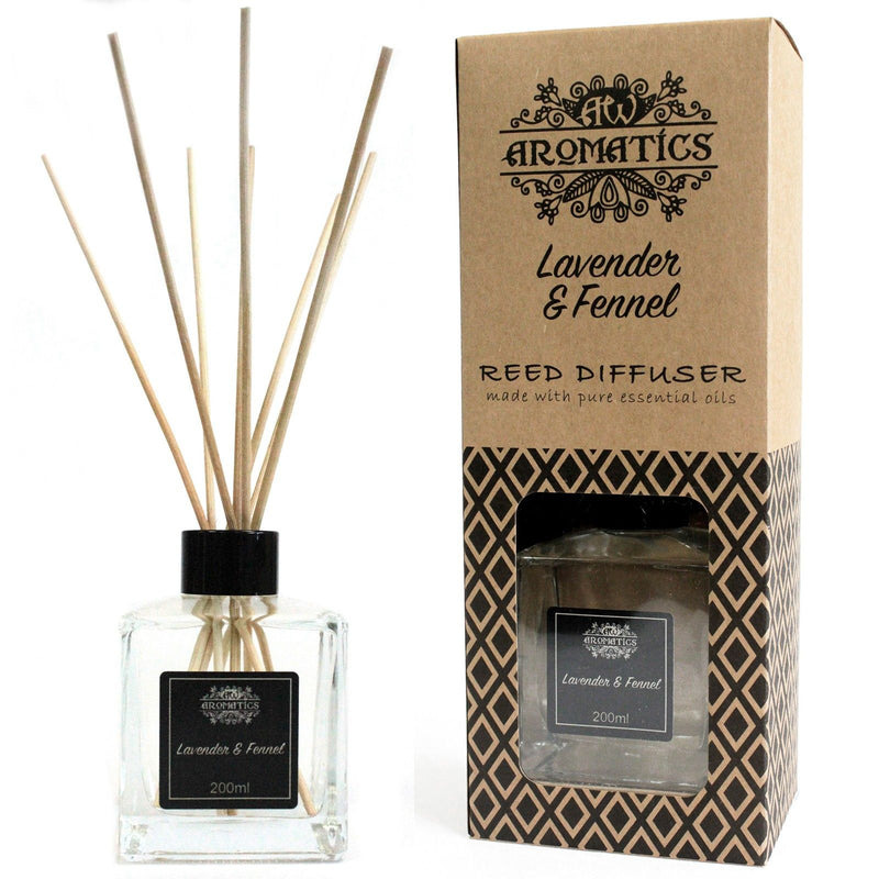 200ml Lavender & Fennel Essential Oil Reed Diffuser product image