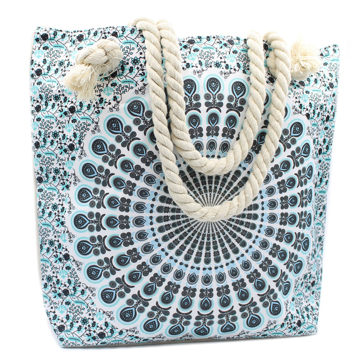 Rope Handle Mandela Bag - Sky Blue product image 4