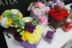 Soap Flower Bouquet - Pink Rose & Carnation product image 4
