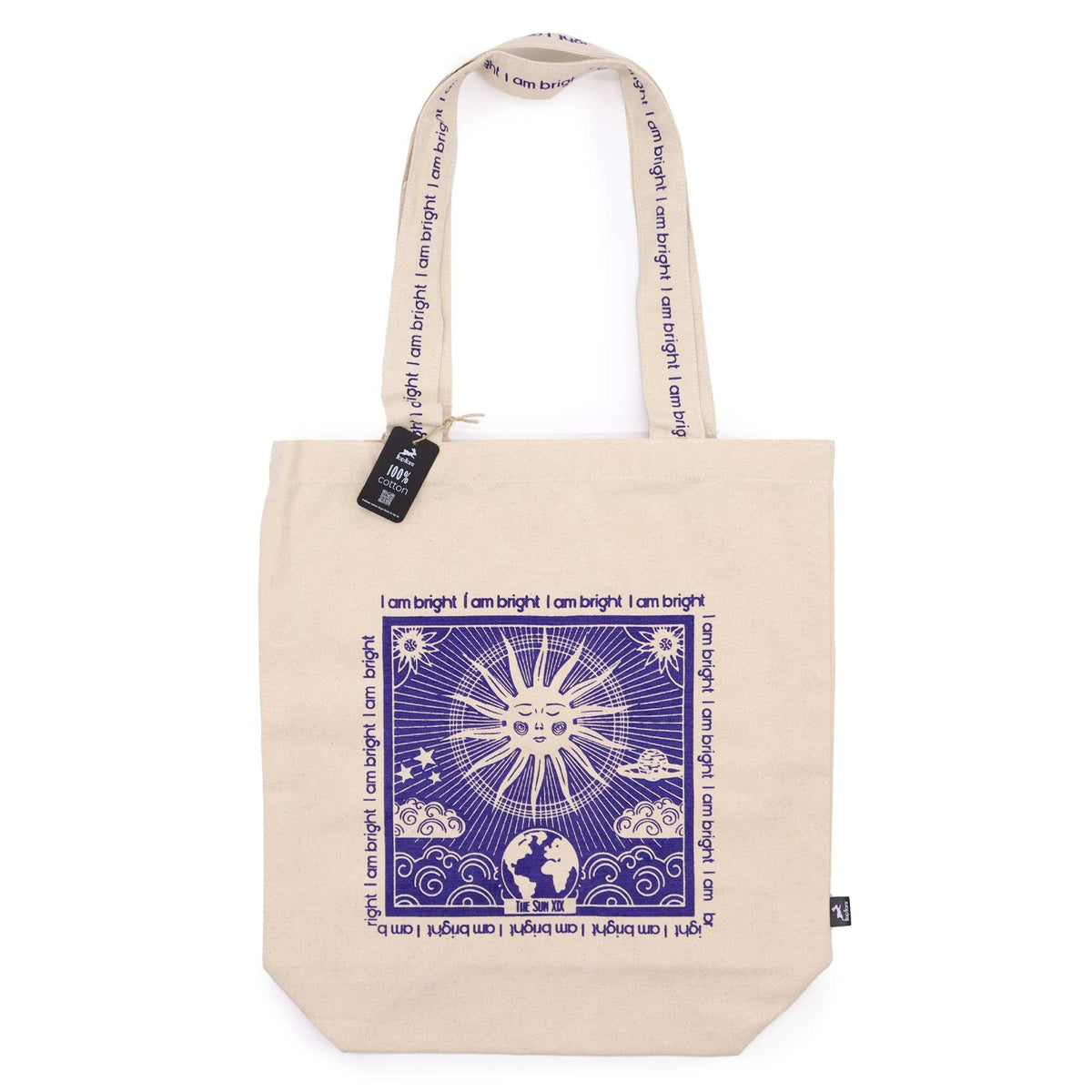 Hop Hare Tote Bag - I am Bright product image