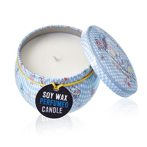 Art Tin Candle - Assorted Design - Friendly Messages - Parma Violet product image 13