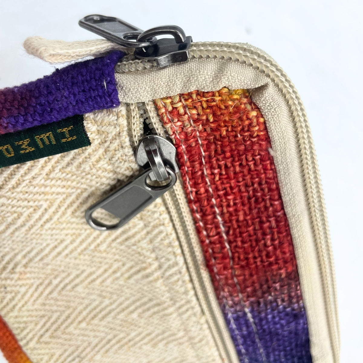 Tiedye Hemp Square Pouch - product image 2