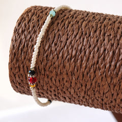 Nepalese Extra Fine Gem Bracelet - Pearl & Cut Beads product image 3