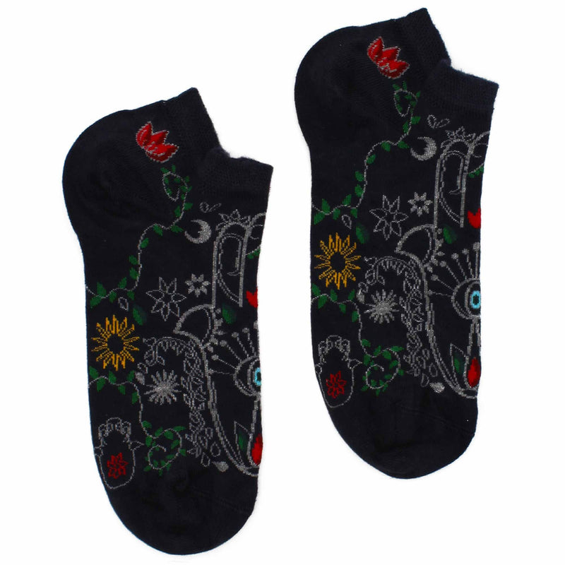 S/M Hop Hare Bamboo Socks Low (3.5-6.5) - Hamsa product image