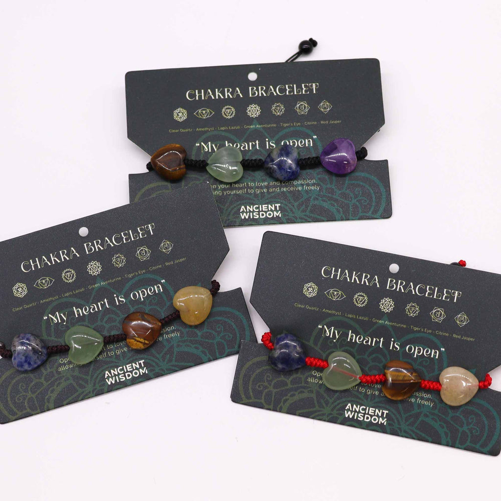 Chakra String Bracelet - Hearts product image 2