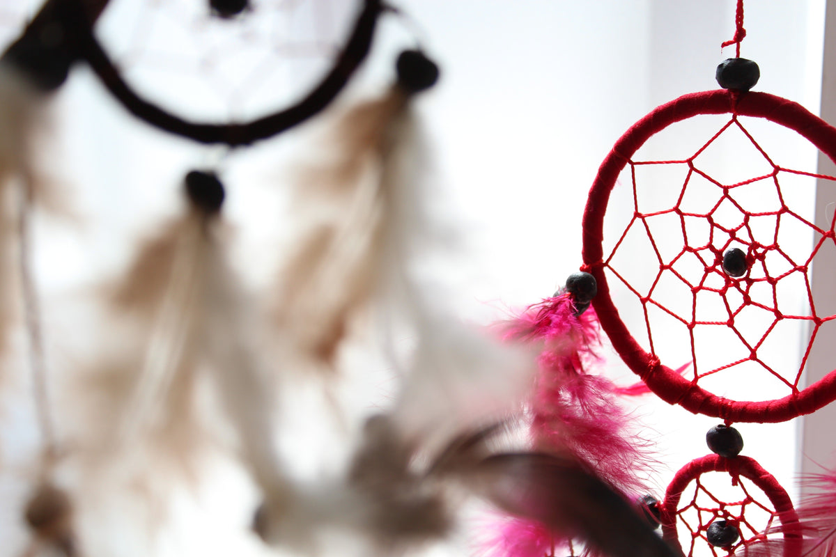 Bali Dreamcatchers - Large Round - Turq/Pink/Purp product image 4