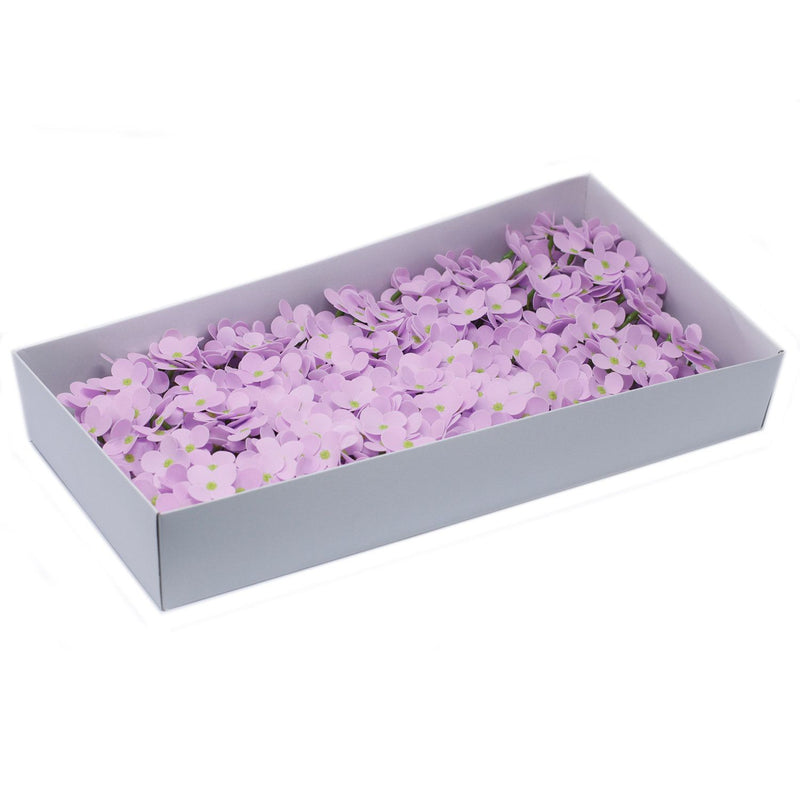 Craft Soap Flowers - Hyacinth Bean - Lavender product image