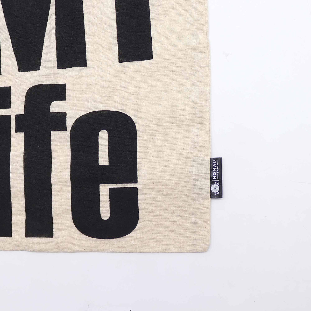 Iconic Basic Tote Bag - IT's MY LIFE - Natural 4oz product image 4