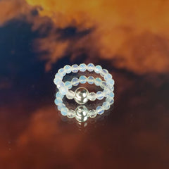 Nymph Spirit Gemstone Ring Set - Blood Moon product image 7
