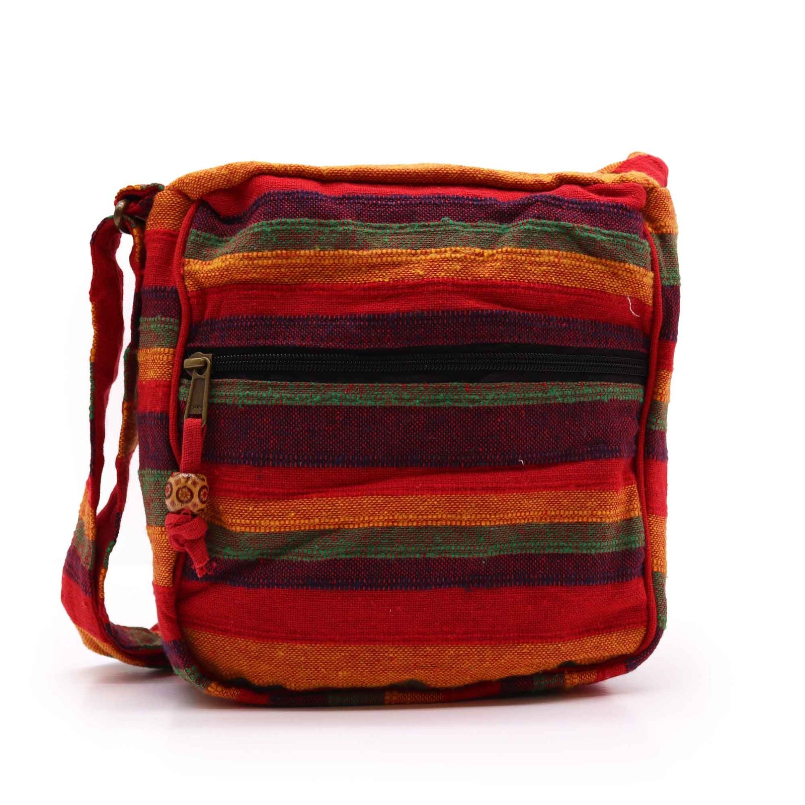Lrg Nepal Sling Bag (Adjustable Strap) - Sunset Reds product image