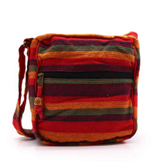 Lrg Nepal Sling Bag (Adjustable Strap) - Sunset Reds product image