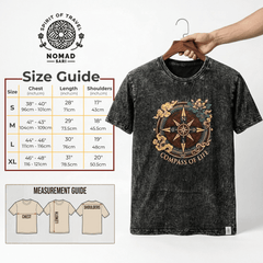 Nomad Sari Stonewashed Cotton T-Shirt - Rebel - Charcoal - Small product image 7