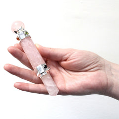 Hexagonal Crystal Healing Wand - 12cm - Rock Quartz product image 3