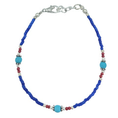 Nepalese Extra Fine Gem Bracelet- Blue Onyx product image 6