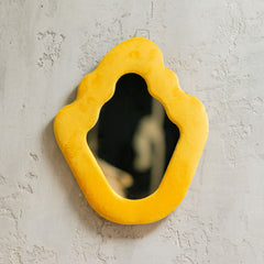 Soft Squiggly Mirror – Flame – Marigold (23x27.5x2.3cm) product image 5