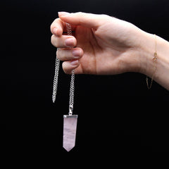 Gemstone Flat Pencil Pendant - Tiger Eye product image 4