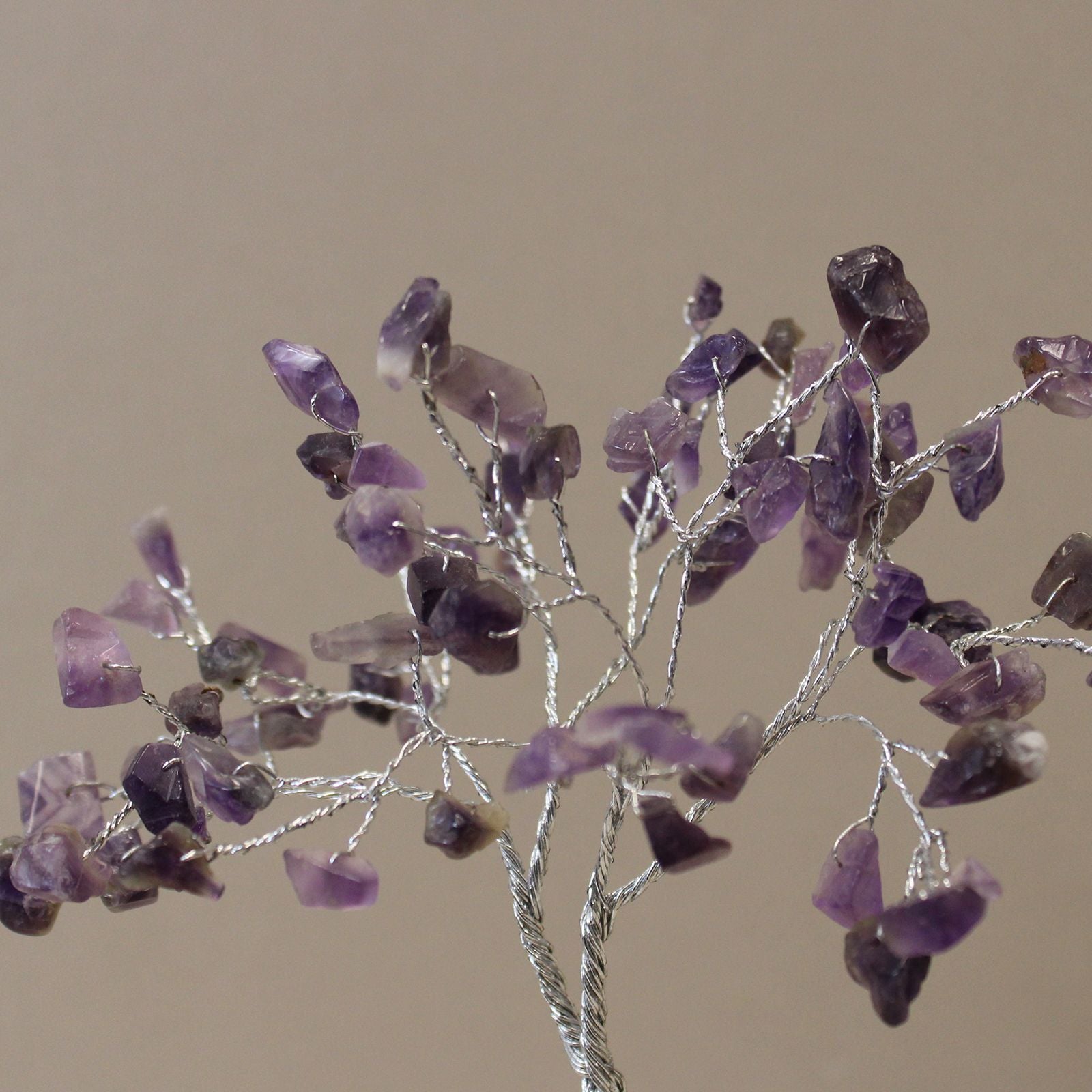 Gemstone Tree with Organite Base - 80 Stone - Amethyst product image