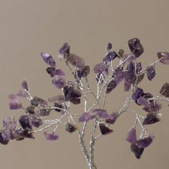 Gemstone Tree with Organite Base - 80 Stone - Amethyst product image