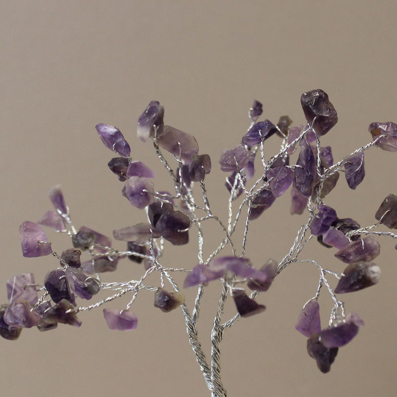 Gemstone Tree with Organite Base - 80 Stone - Amethyst product image