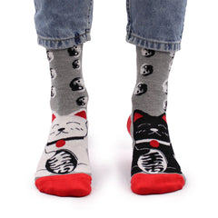 Hop Hare Bamboo Socks S/M - Lucky Cats product image 5