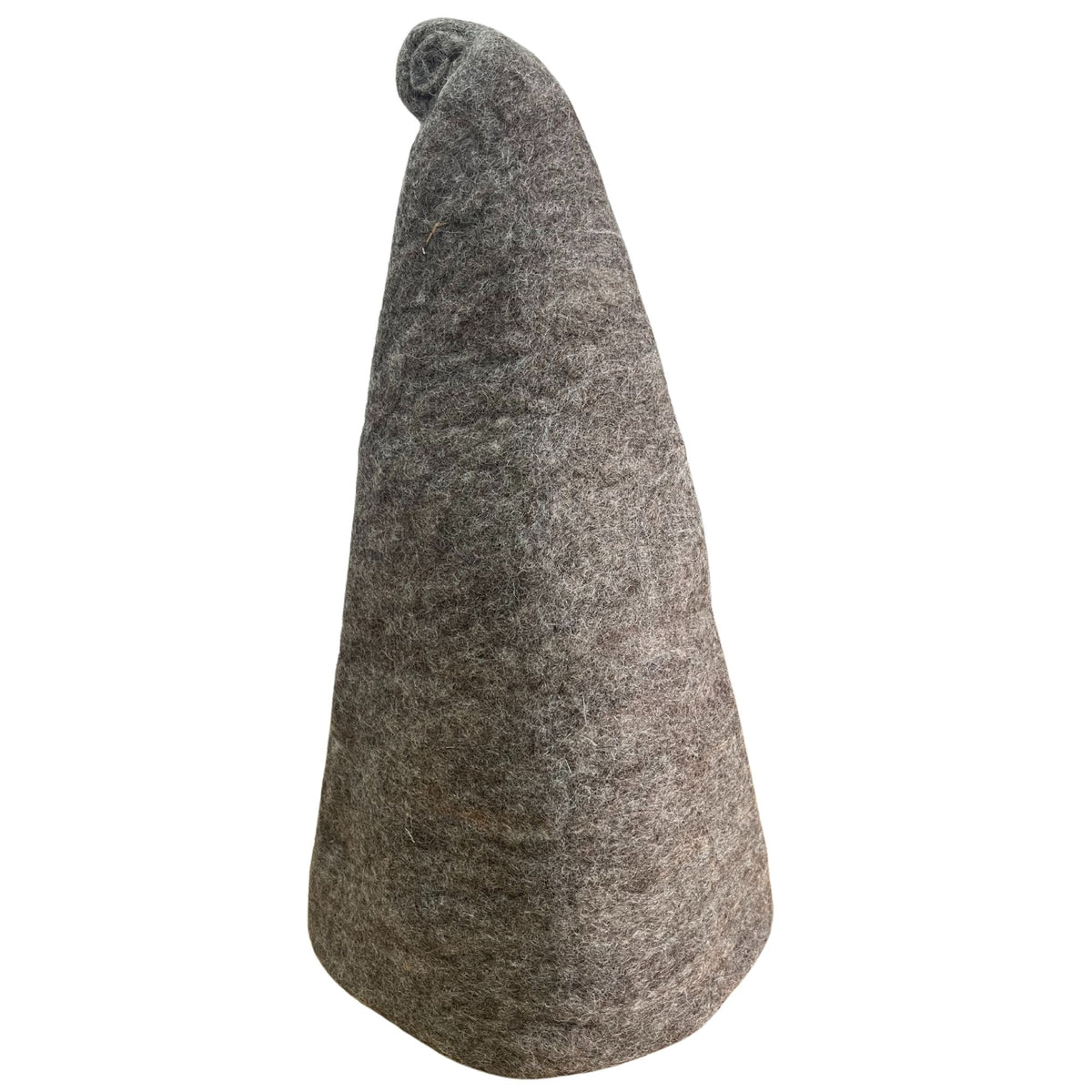 Felted Sauna Wizard Hat - Natural Brown product image