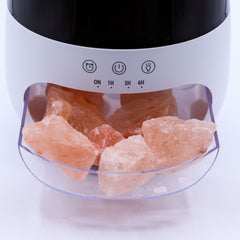 Salt Stone Flame Effect Aroma Diffuser - White USB - Colour Change and Timer product image 7