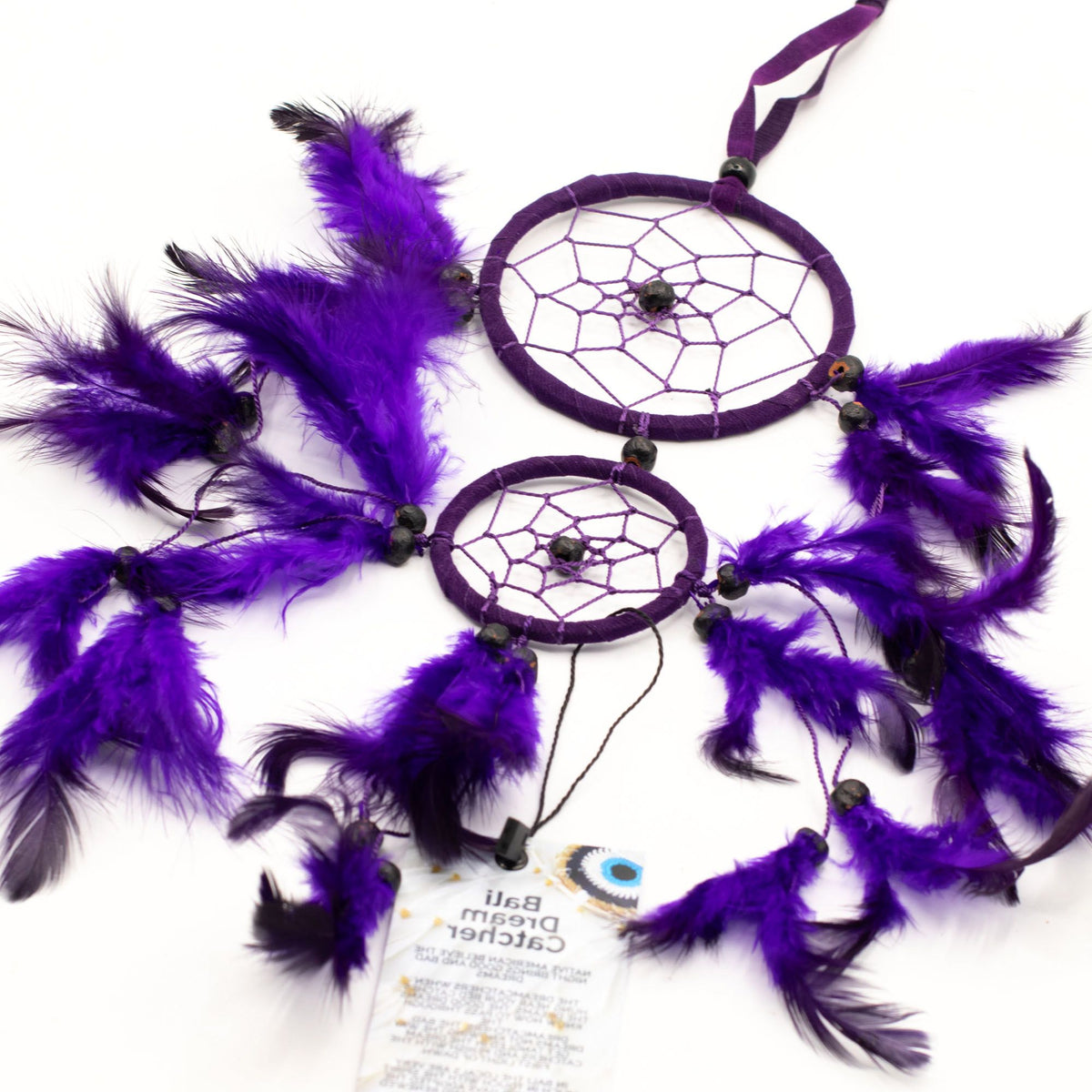 Bali Dreamcatchers - Medium Round - Turq/Pink/Purp product image 2
