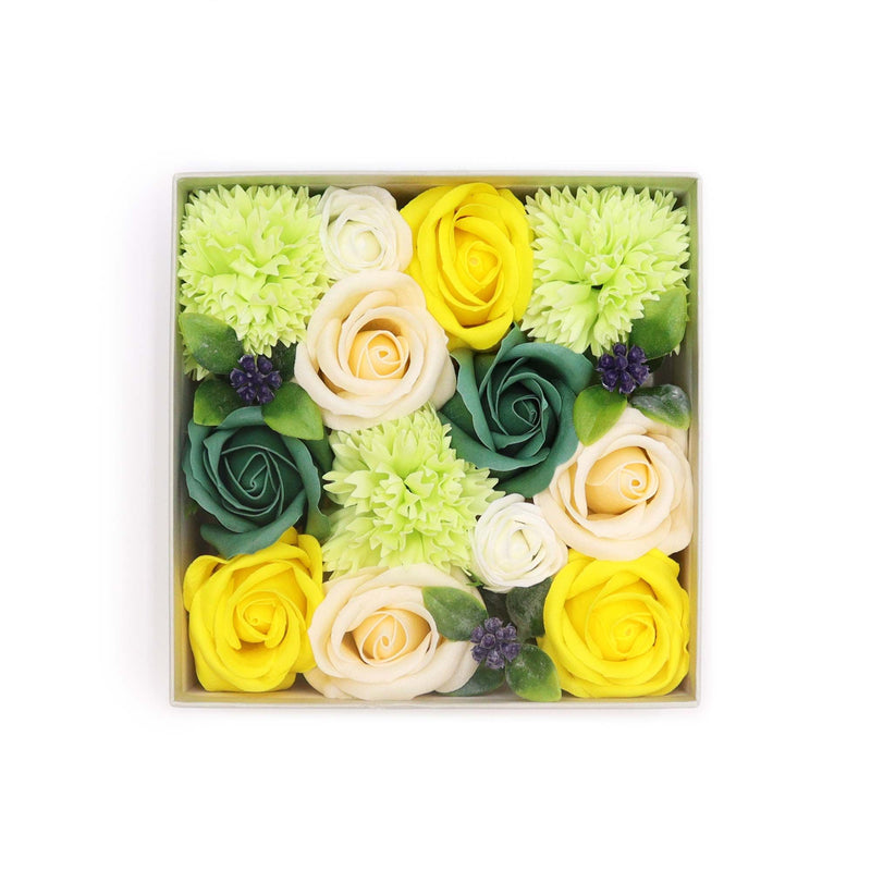 Square Box - Spring Celibrations - Yellow & Greens product image