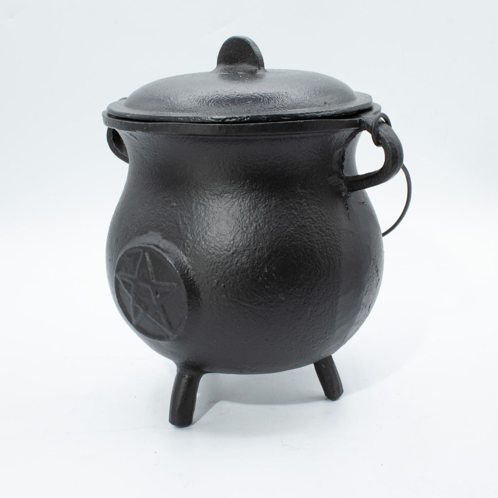 Extra Huge Cast Iron Cauldron with Pentagon 23x18cm (at least 4kg) product image 5