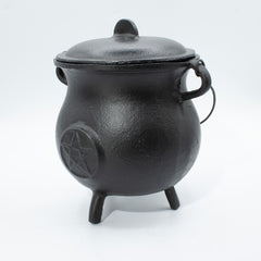 Extra Huge Cast Iron Cauldron with Pentagon 23x18cm (at least 4kg) product image 5