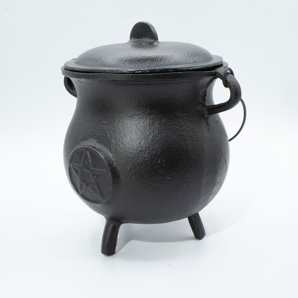 Extra Huge Cast Iron Cauldron with Pentagon 23x18cm (at least 4kg) product image 5