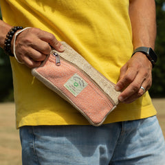 Hemp Phone/Tobacoo/Anything Zip Pouch (assorted)