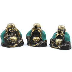 Set of 3 - See No Evil etc - Buddha product image 3
