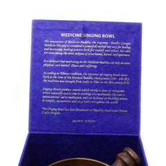Medicine Buddha Singing Bowl Set 10cm (min 500gm) product image 2