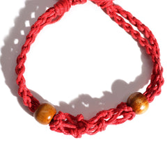 Gemstone Bracelet Cord - Red product image 2