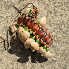 Kenari Shell Ankle Shaker - Rattle Bracelet (20 Shells) product image 4