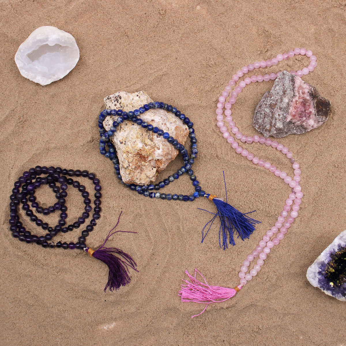 108 Bead Mala - Amethyst - product image 5