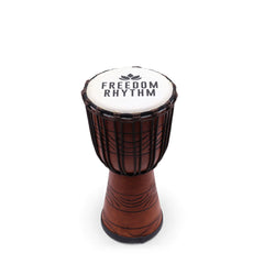Medium Pro Djembe Drum - Freedom Rhythm (high) - 40cm (18cm Dia) product image