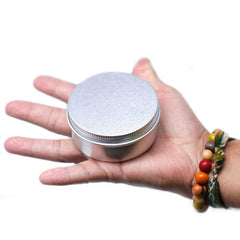Aluminium Tin Box Round with Screw Top - 70x35mm product image 3